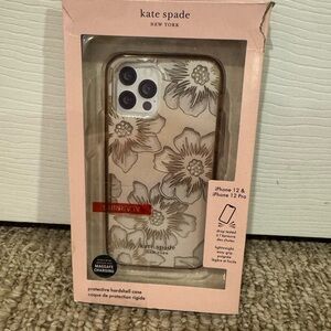 Kate Spade Floral iPhone 12/12 Pro Case